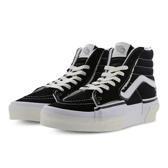 Vans Sk8 Hi Reconstruct Black-True White